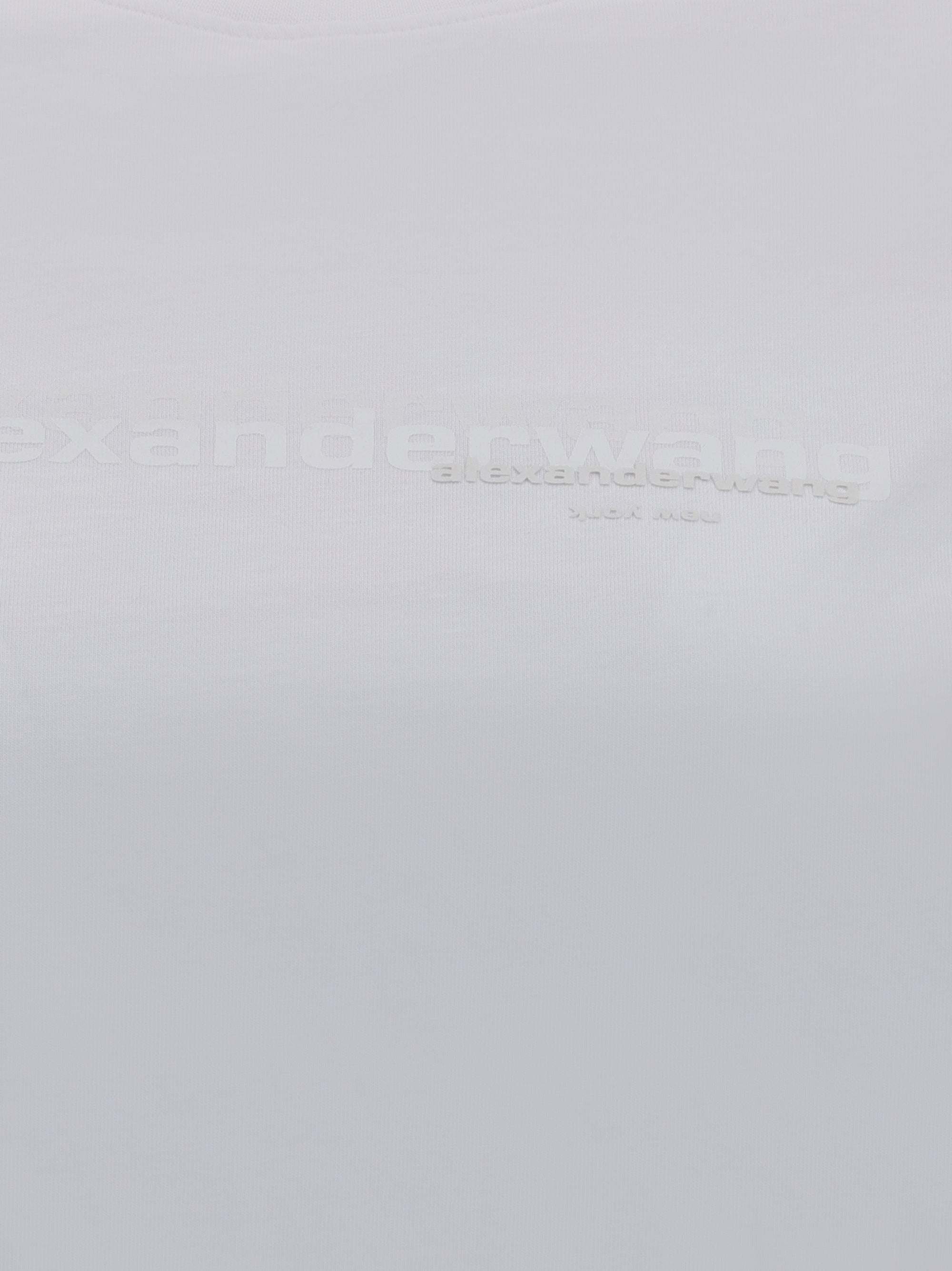 Alexander Wang Women Cropped T-Shirt - 3