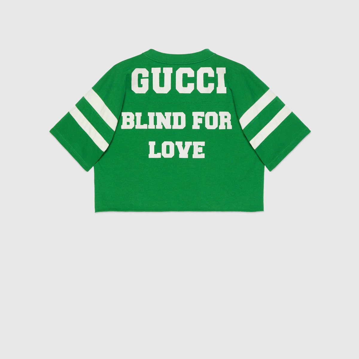 Cropped T-shirt with Gucci 1921 'To Hug a Snake' print - 5