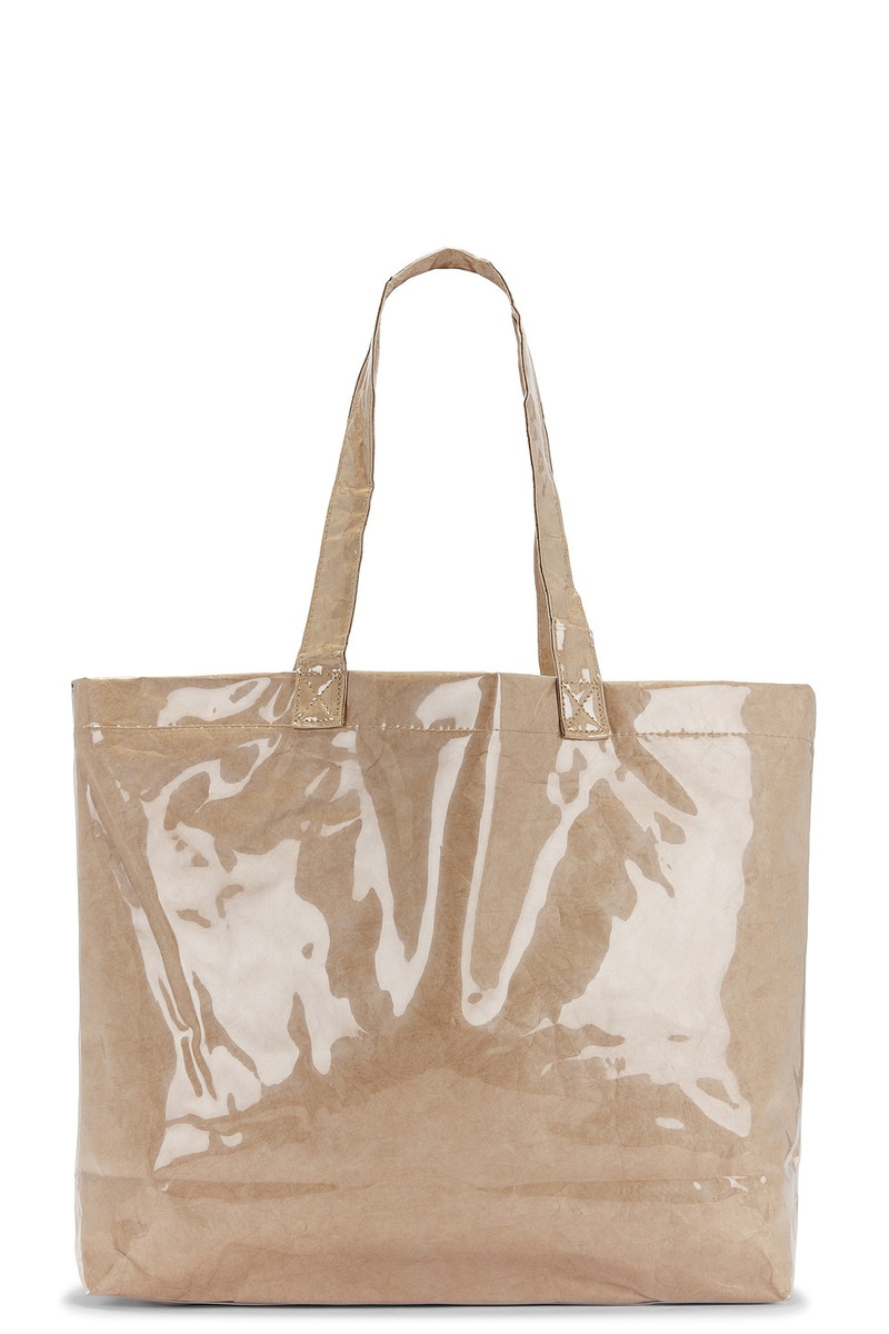 Museum of Peace & Quiet Wordmark Pvc Kraft Tote Bag outlook