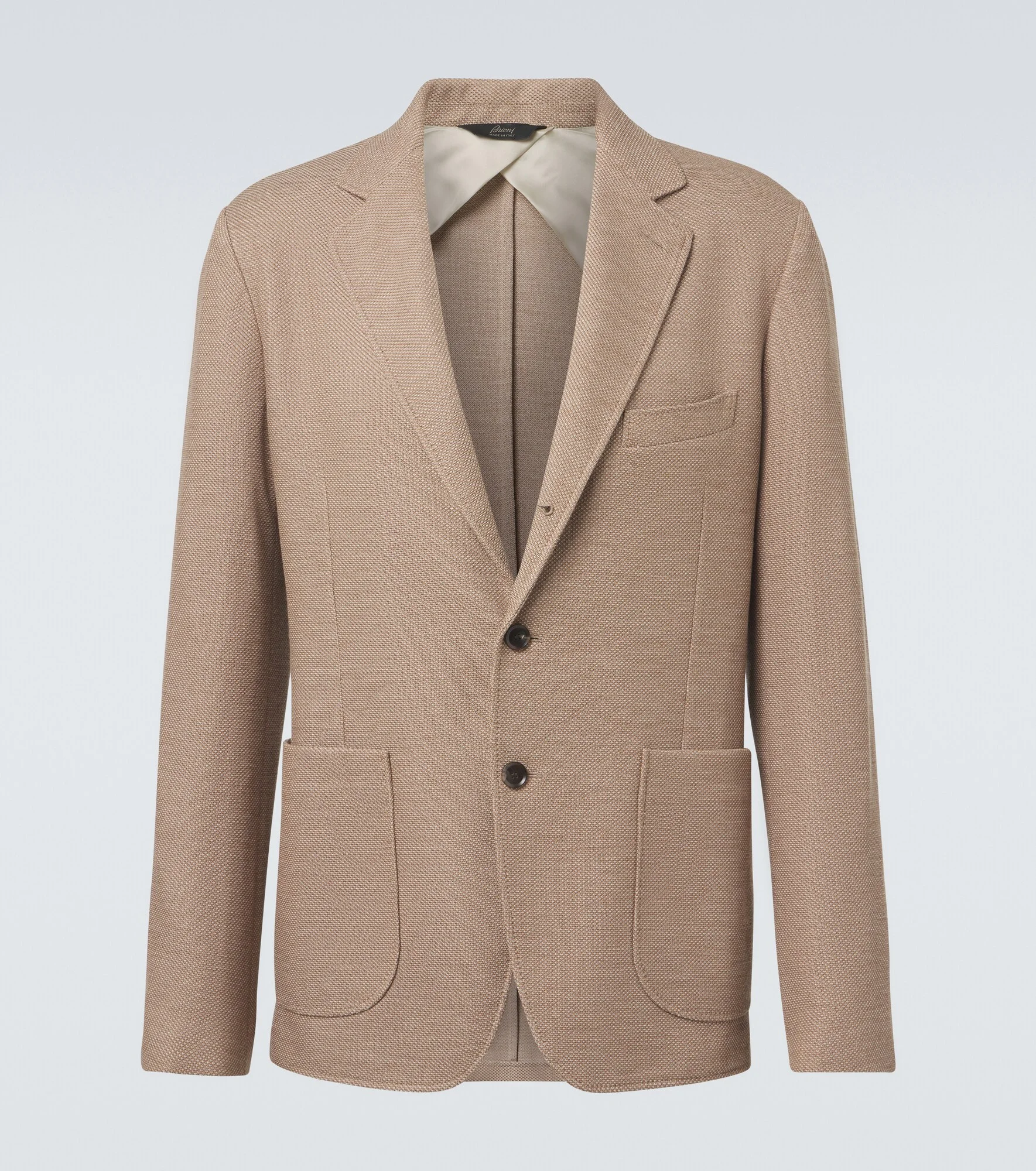 Wool and silk blazer - 1