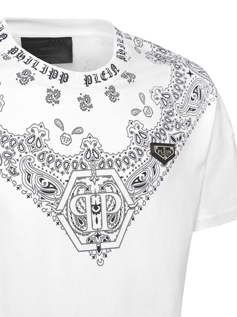 bandana-print T-shirt 3