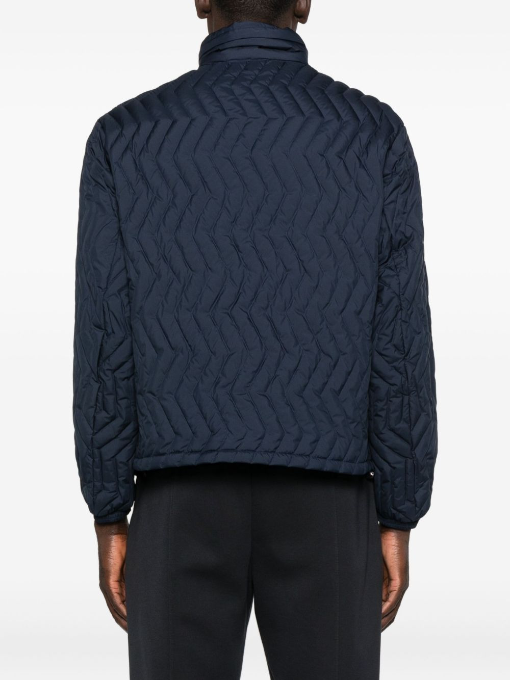 Quilted Down Jacket - 5