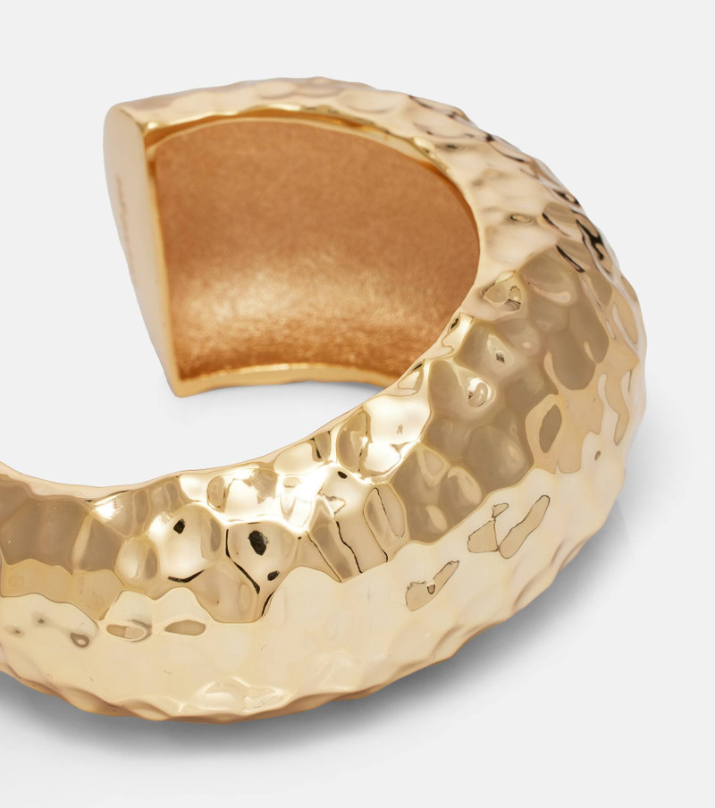 self-portrait Gold-plated cuff bracelet outlook