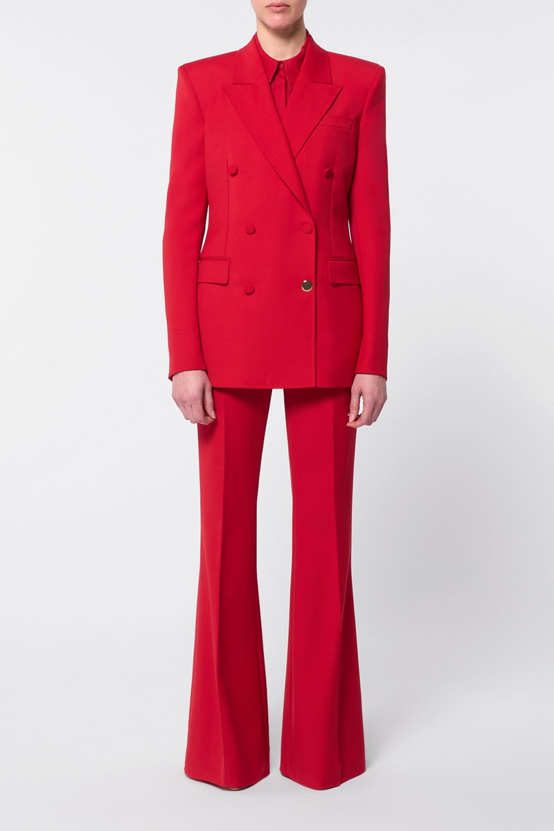 GABRIELA HEARST Rhein Pant in Scarlet Red Sportswear Wool outlook