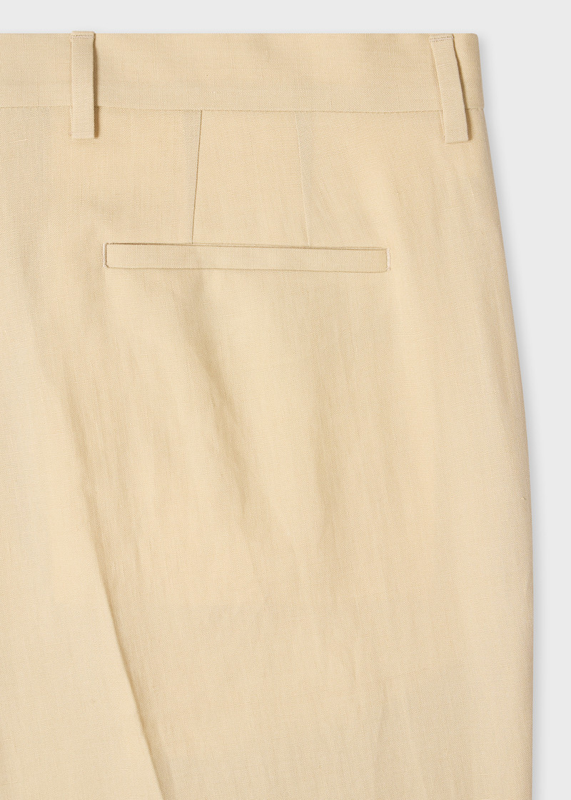 Ecru Linen Patch-Pocket Co-ord 6