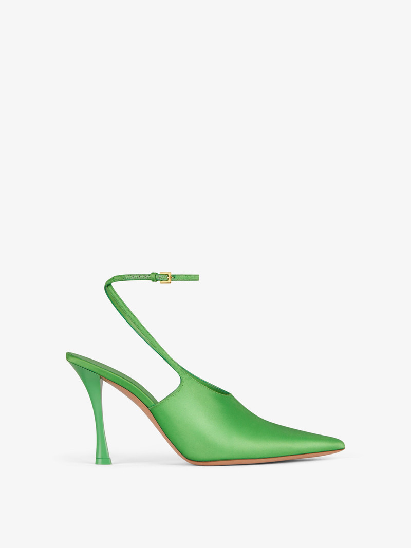 SHOW SLINGBACKS IN SATIN 1