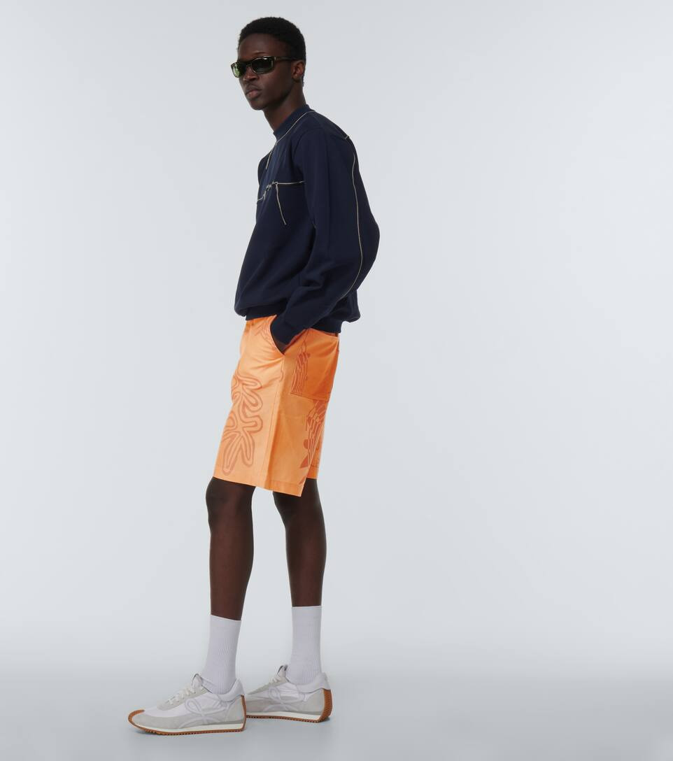 Le Short Tecido printed cotton shorts - 2