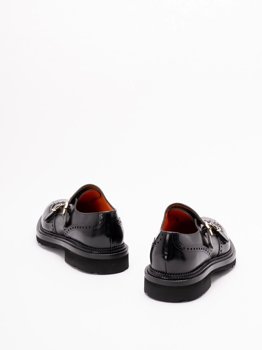 Santoni Men `Kalamabuck` Buckled Shoes - 3