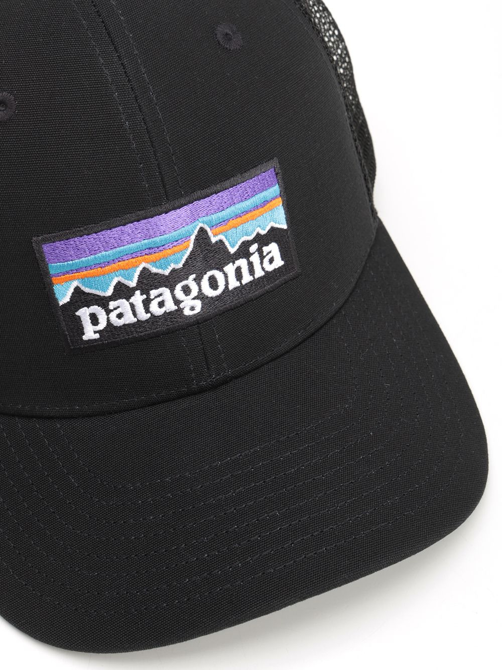 P-6 Logo Trucker Hat Hats Black - 4