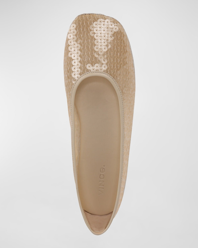 Leah Sequin Ballerina Flats 4