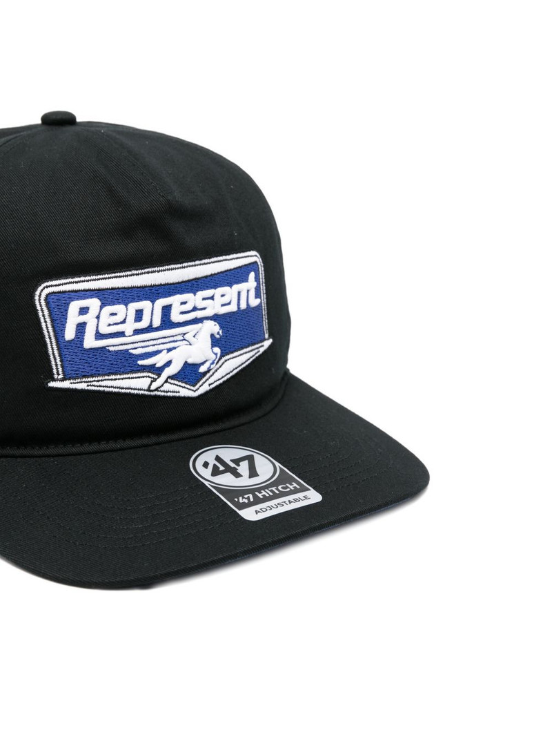 logo-embroidered baseball cap 3