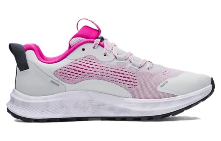 (WMNS) Under Armour Charged Bandit Trail 2 Running Shoes 'Grey Rebel Pink'  3024191-101 - 2