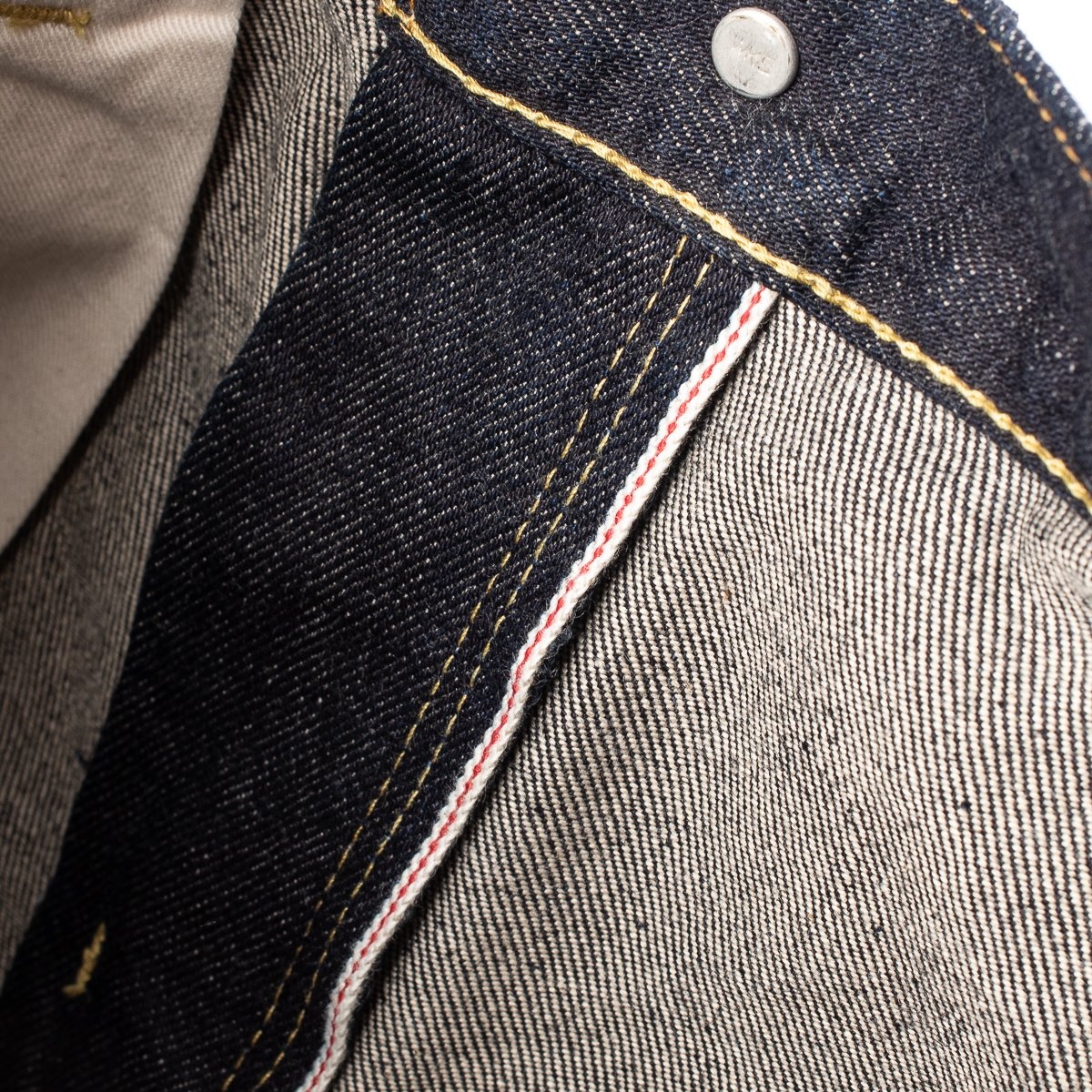 IH-728-IND 14oz Selvedge Denim Work Pants - Indigo - 14