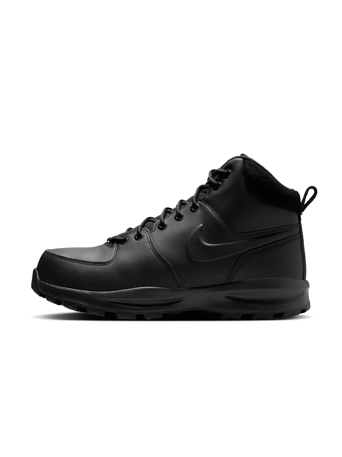 Manoa Leather "Black/Black/Black" Men's Boot - 2