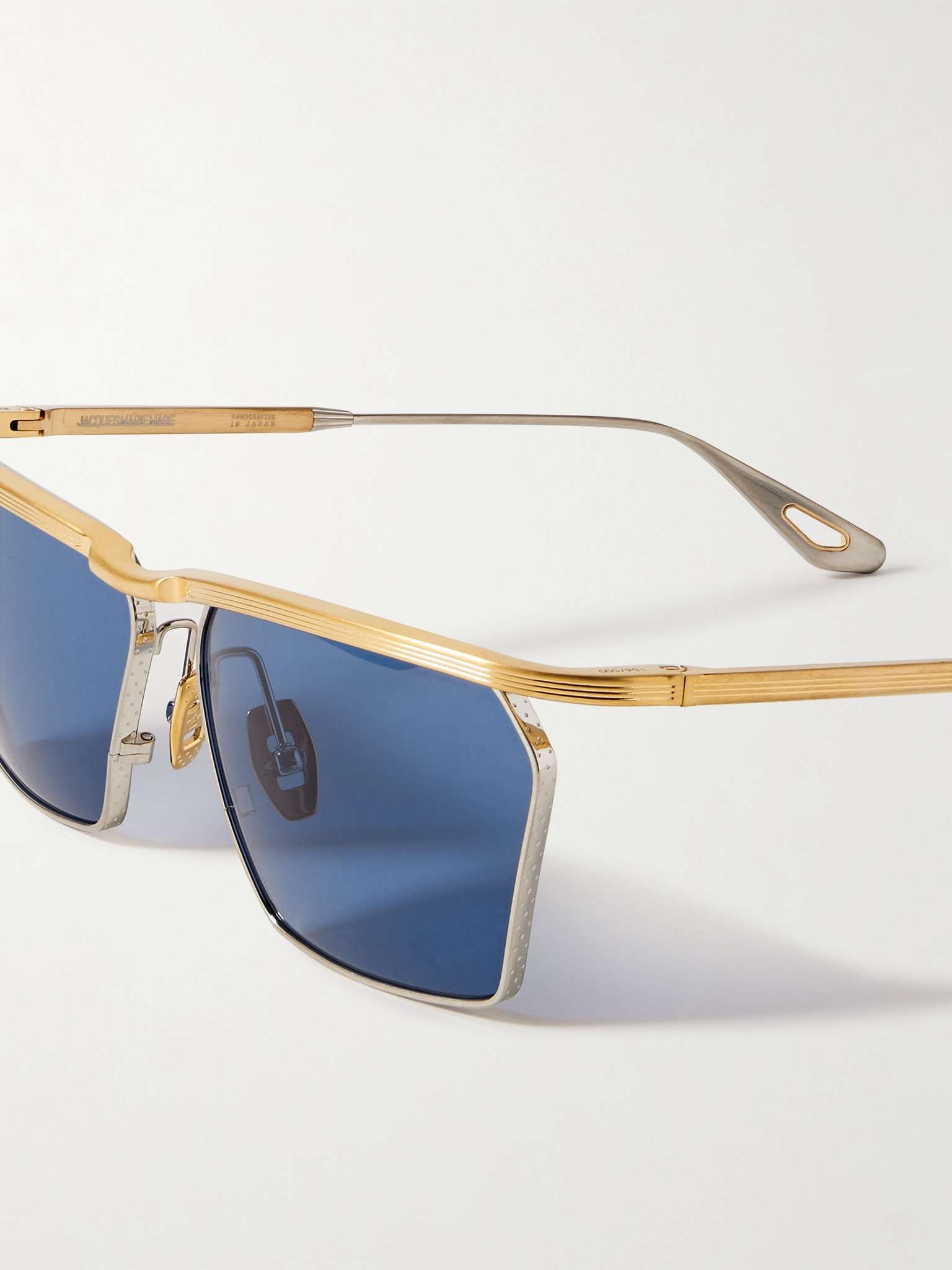 Bresson D-Frame Gold- and Silver-Tone Sunglasses - 3