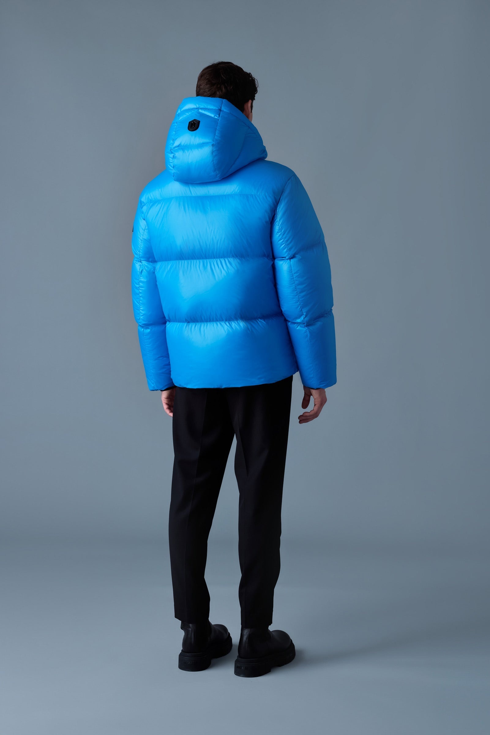 KENT-Z lustrous down jacket with hood - 4