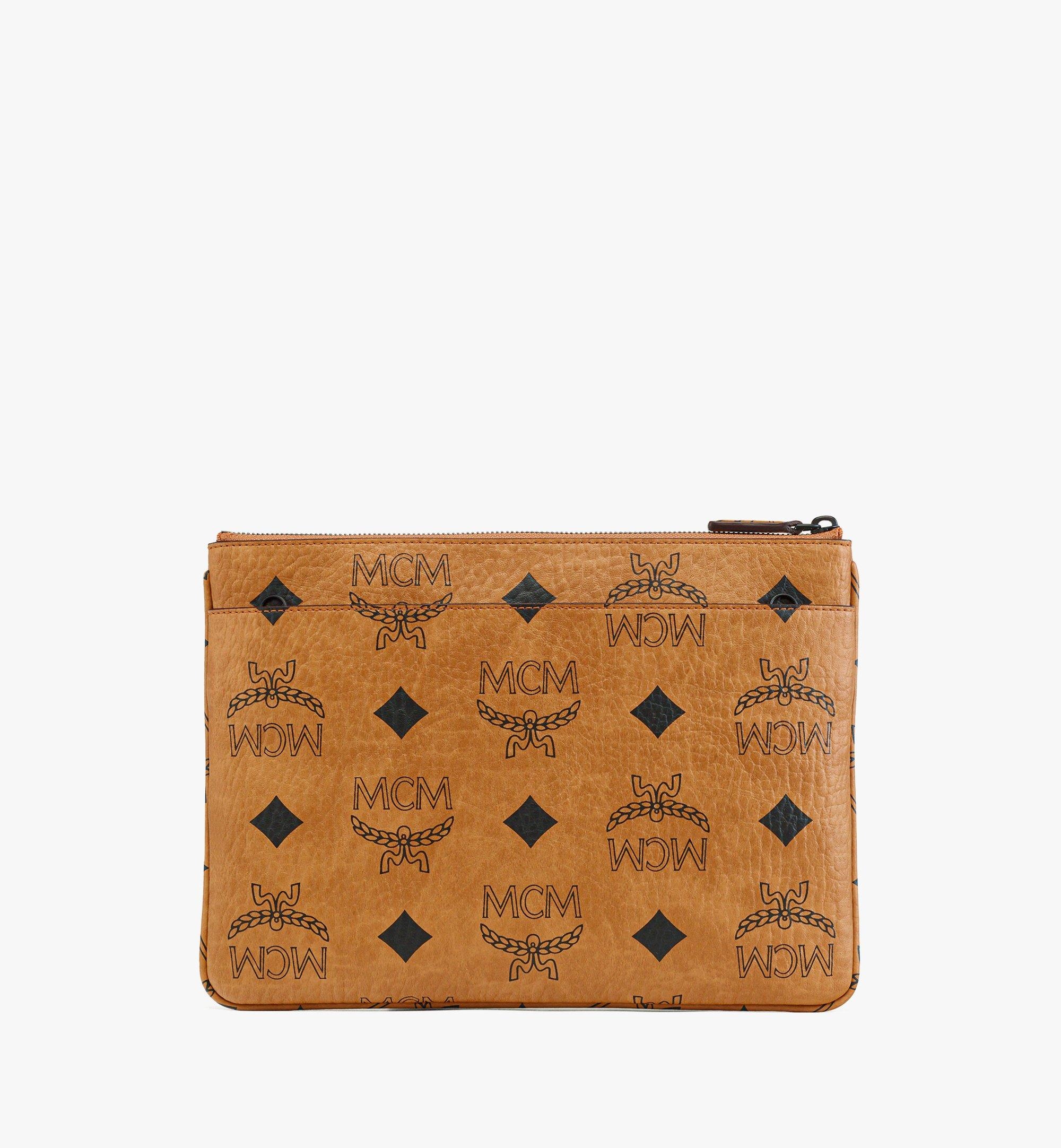 MCM Aren Crossbody Pouch in Maxi Visetos | REVERSIBLE