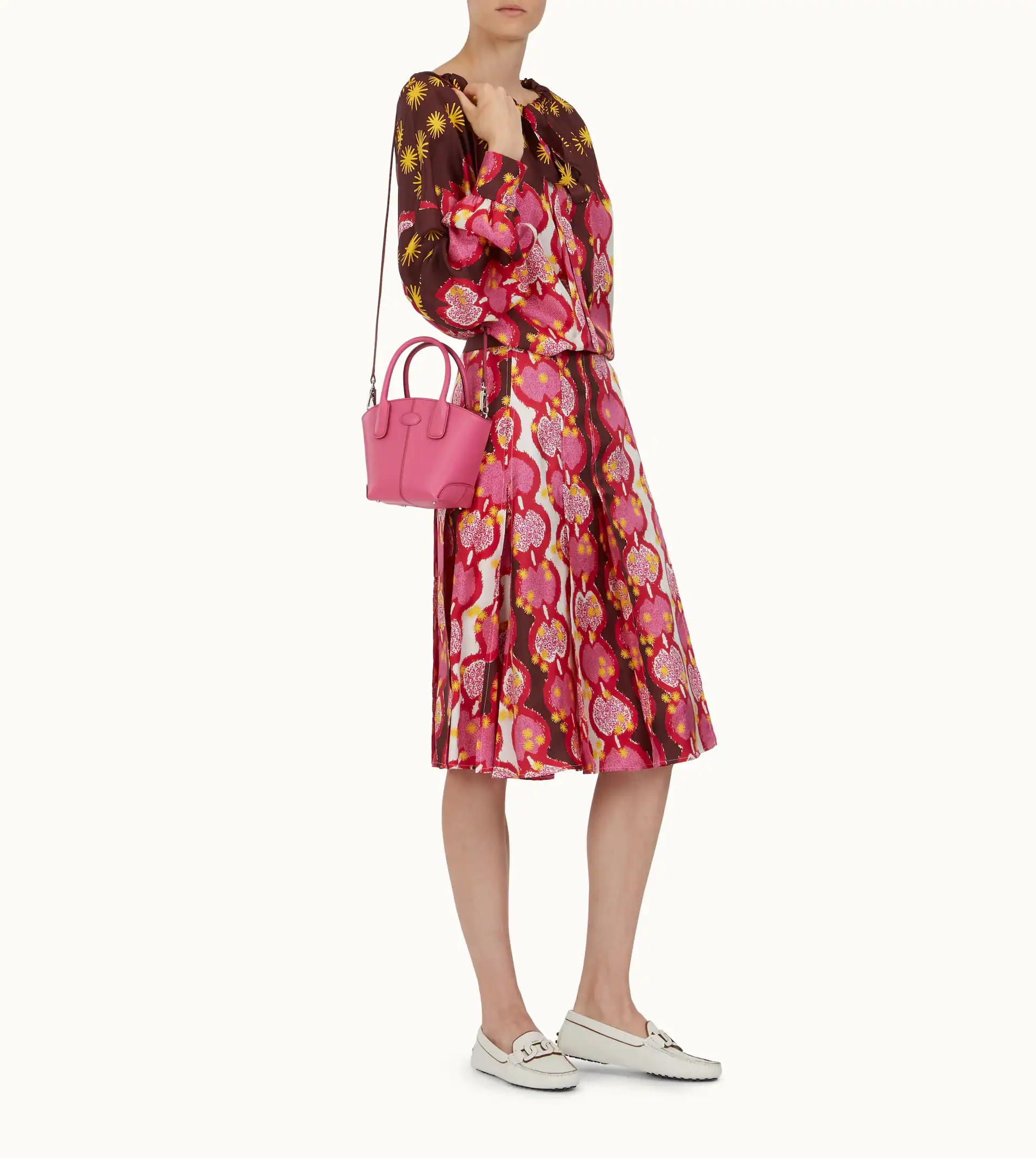 TOD'S VASO BAG MICRO - PINK - 3