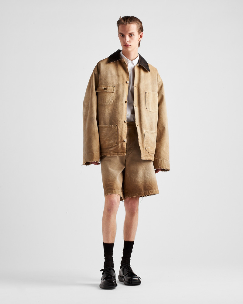 Prada Garment-dyed Bermudas outlook