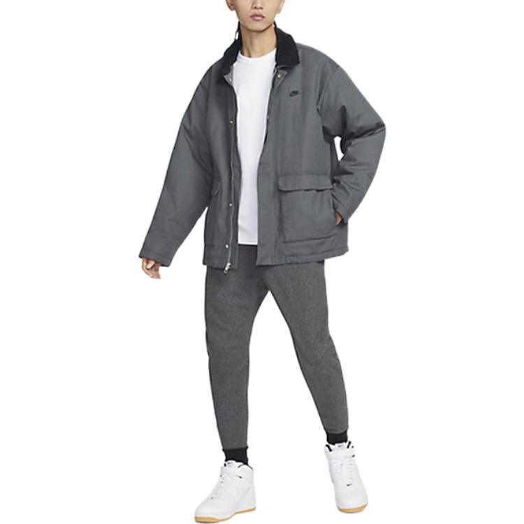 Nike Vintage Training Jacket 'Grey' FD6683-068 - 3