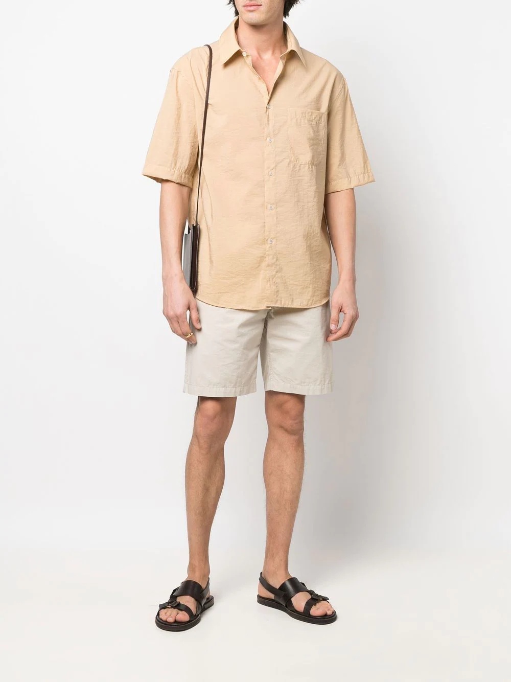 short-sleeve poplin shirt - 2