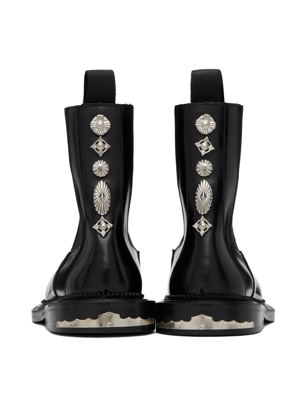 Black Hardware Chelsea Boots - 2