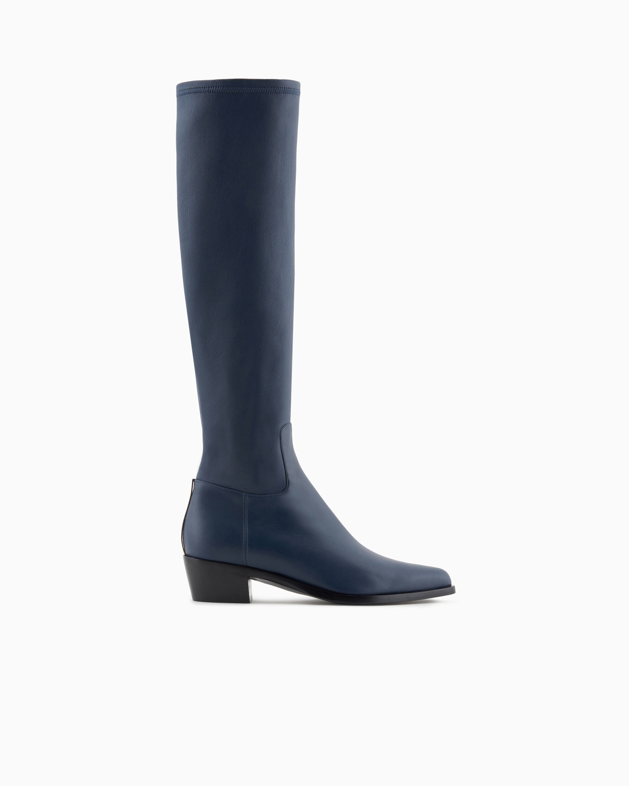 Stretch nappa-leather boots - 1