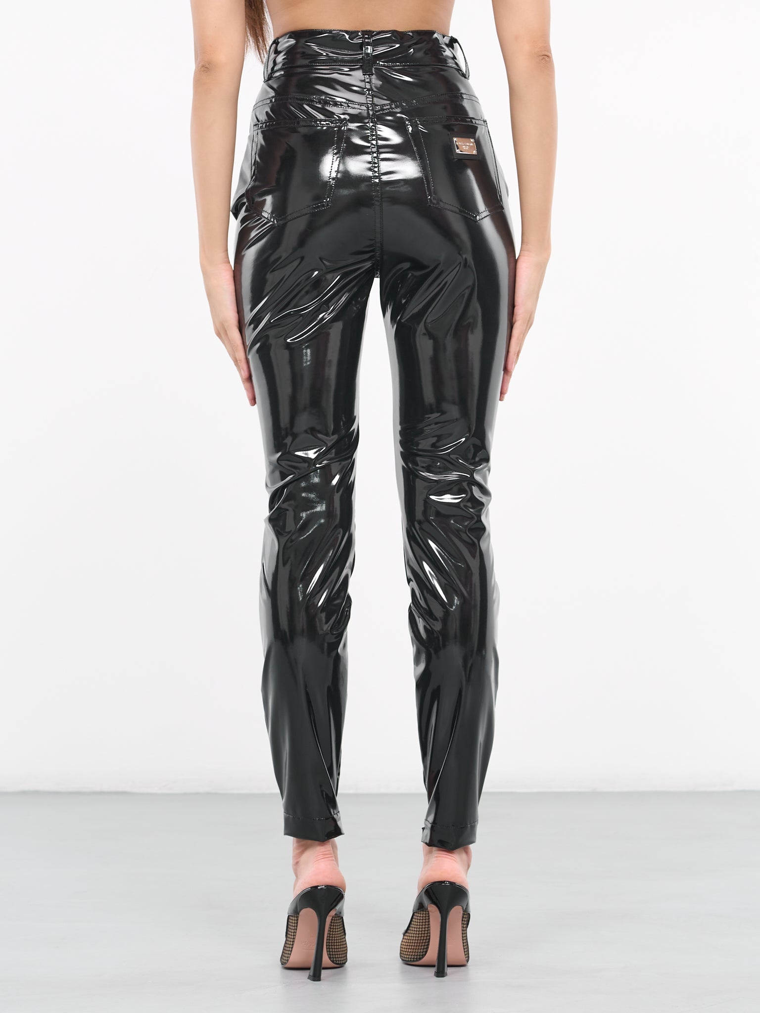 Patent Leather Pants - 3