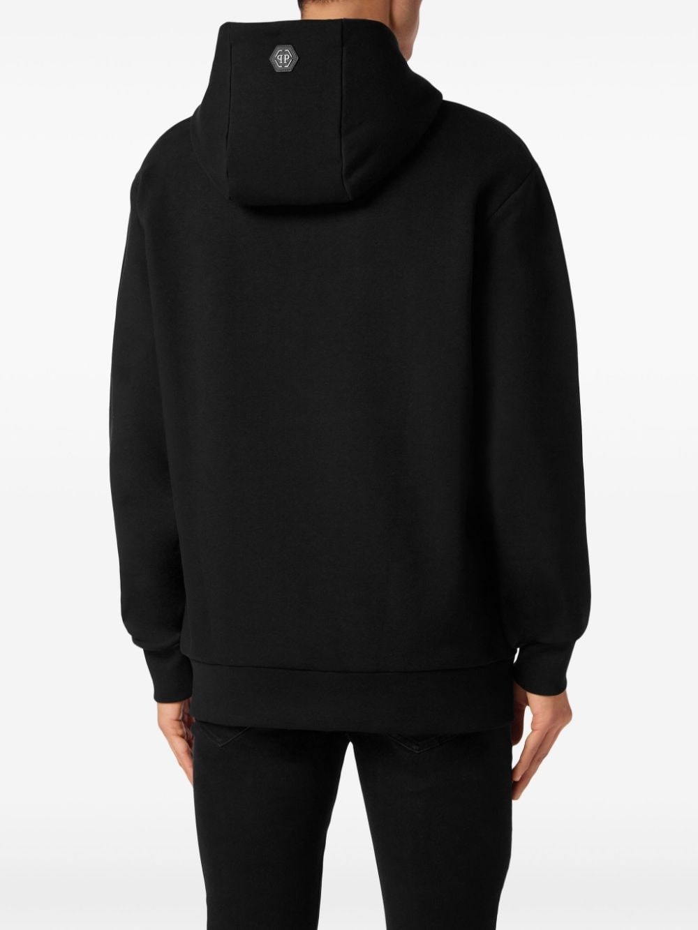 Crystal Tattoo crystal-embellished hoodie - 3
