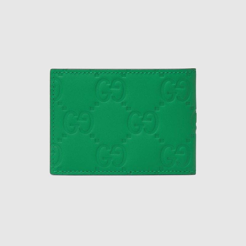 GG rubber-effect wallet 5