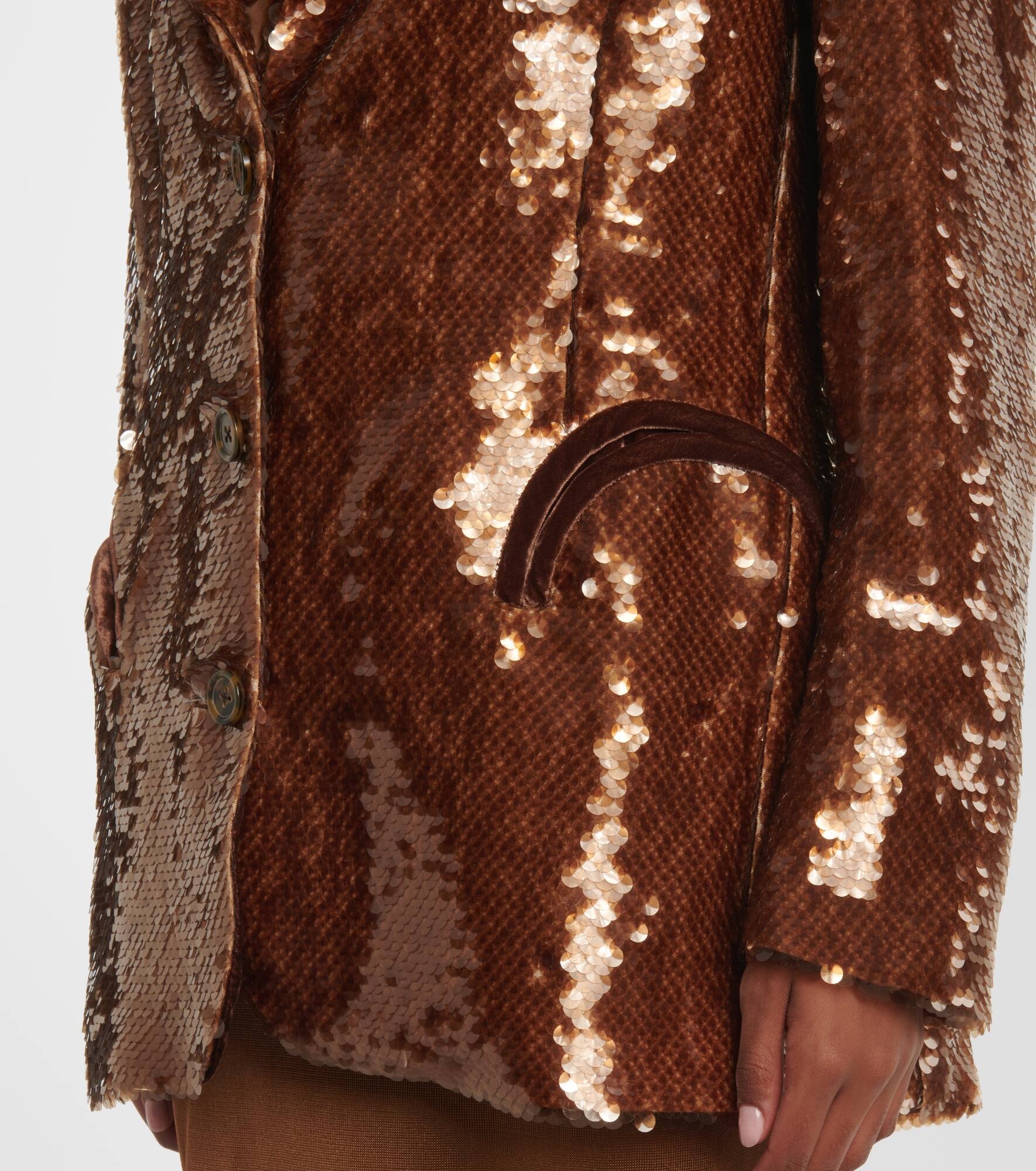 Tarantella Chiller sequined blazer - 6