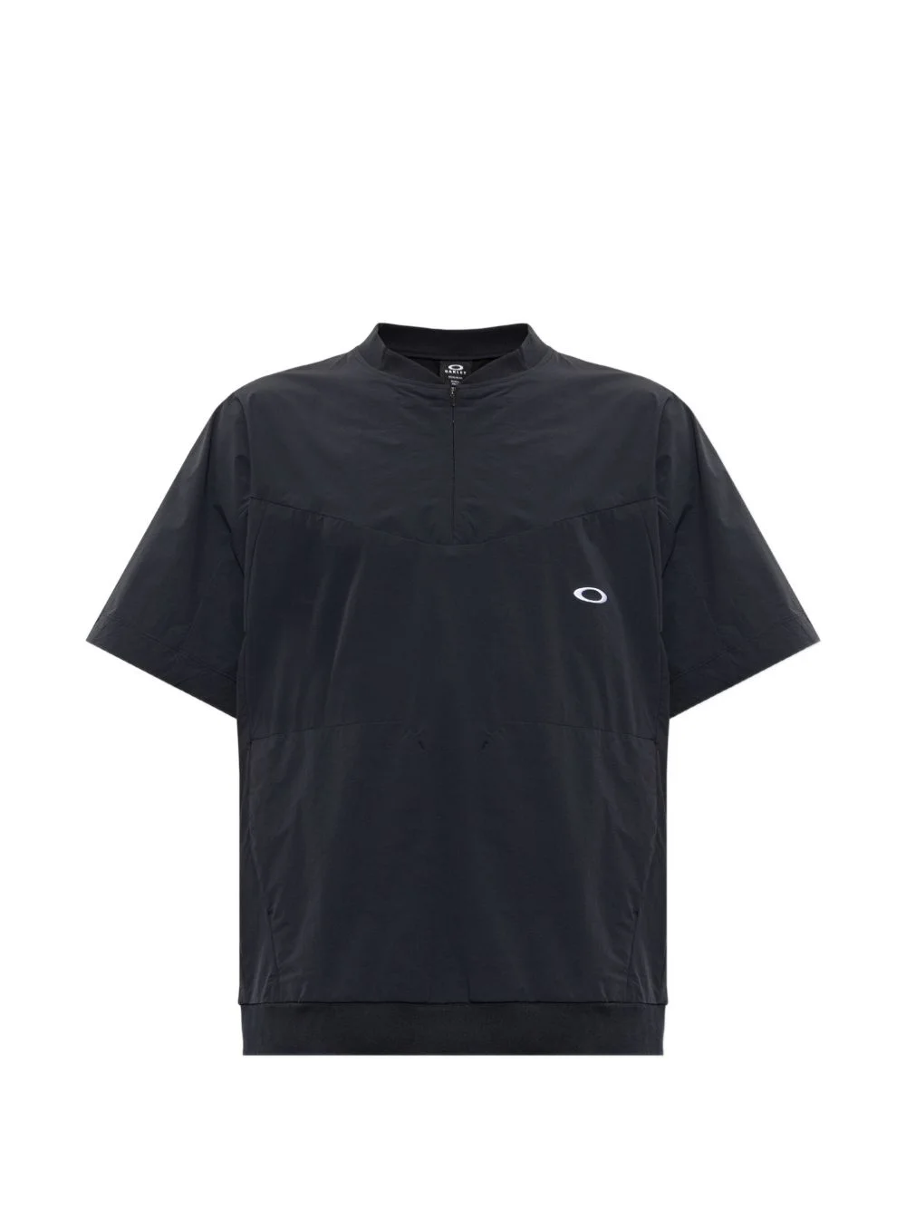 O-Blades quarter-zip logo-embroidered T-shirt - 1