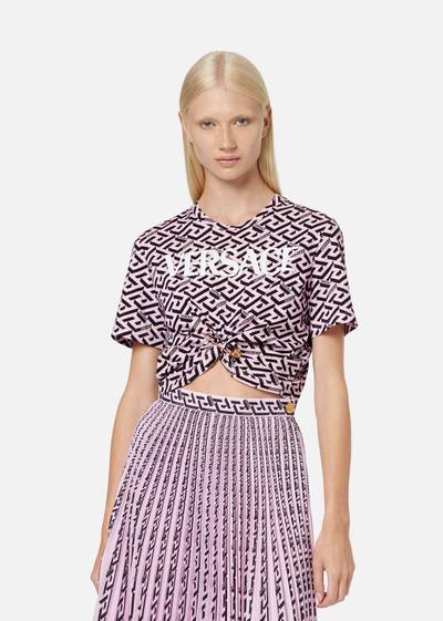 VERSACE La Greca Logo T-Shirt outlook