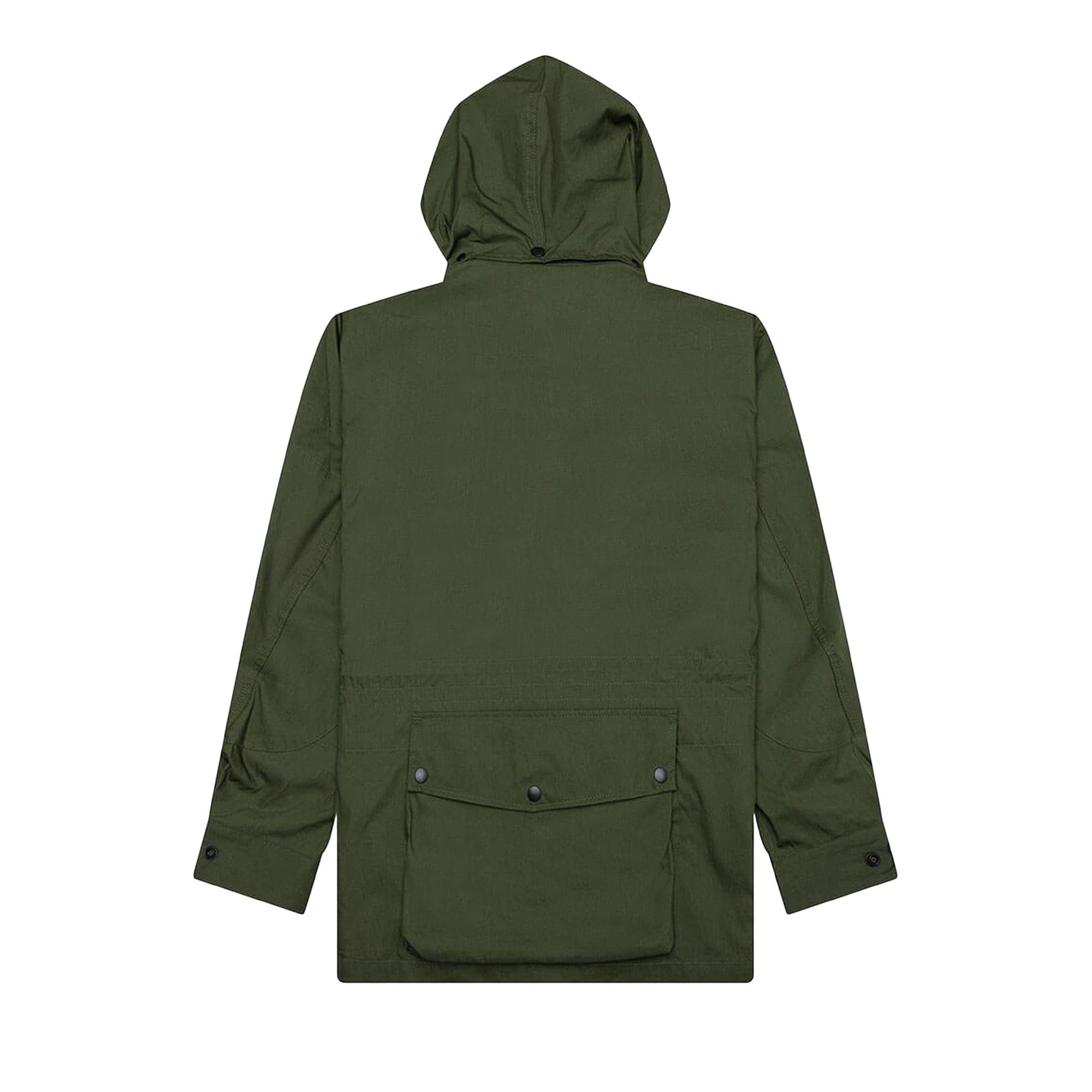 Needles C/N Oxford Field Coat 'Olive' - 2