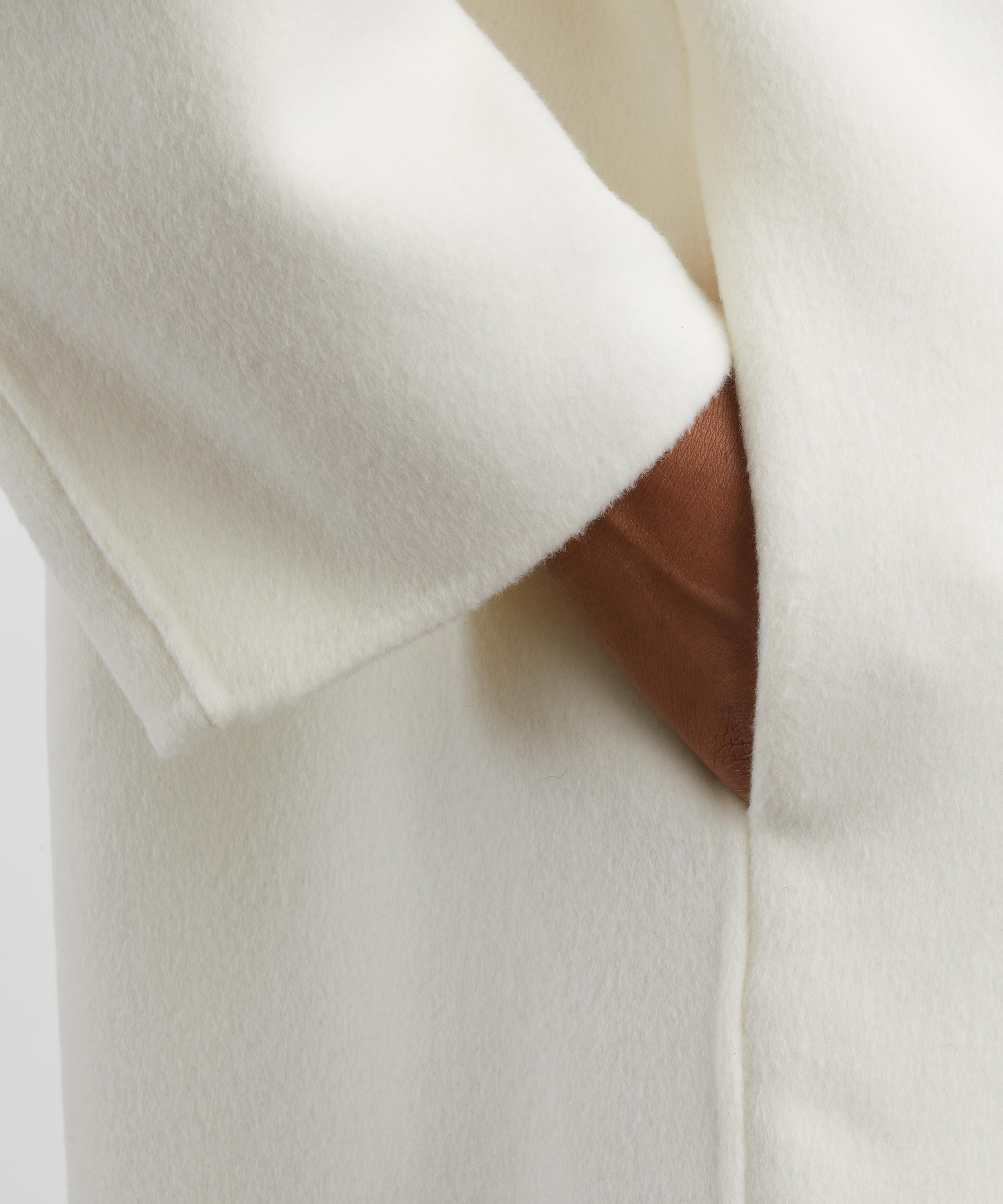 Amory Cashmere Drap Long Coat - 5