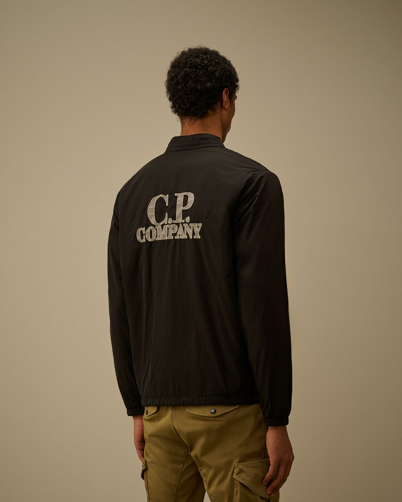 Chrome-R Graphic Zipped Overshirt 4