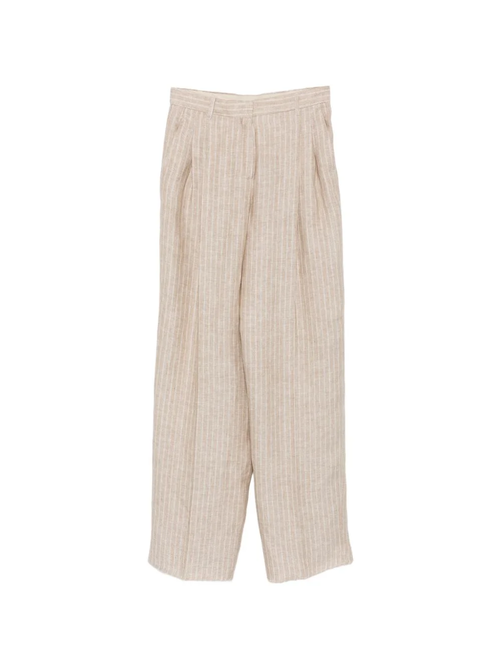 Fonte pinstripe-pattern pleated trousers - 1