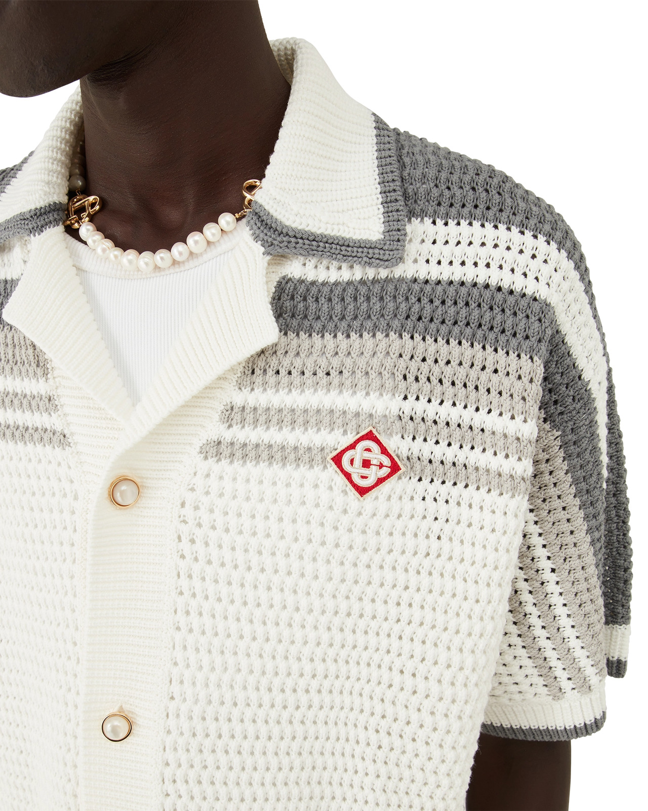 Tennis Crochet Shirt | Casablanca Paris - 2