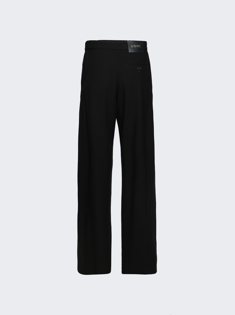 Loewe Belted Trousers Black outlook