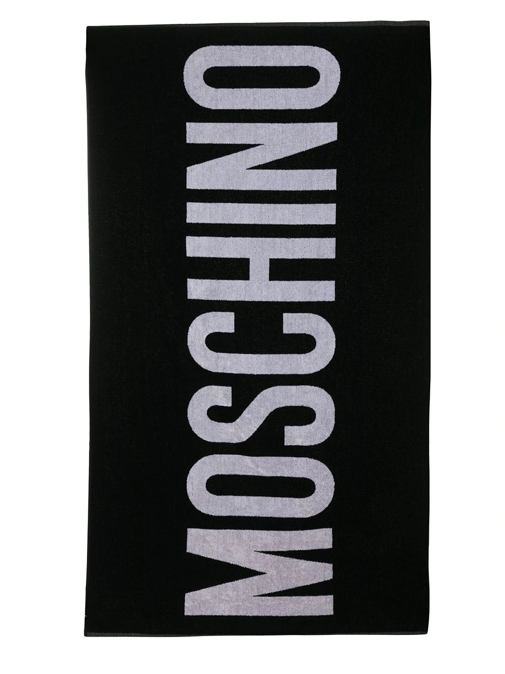 logo-print beach towel - 2