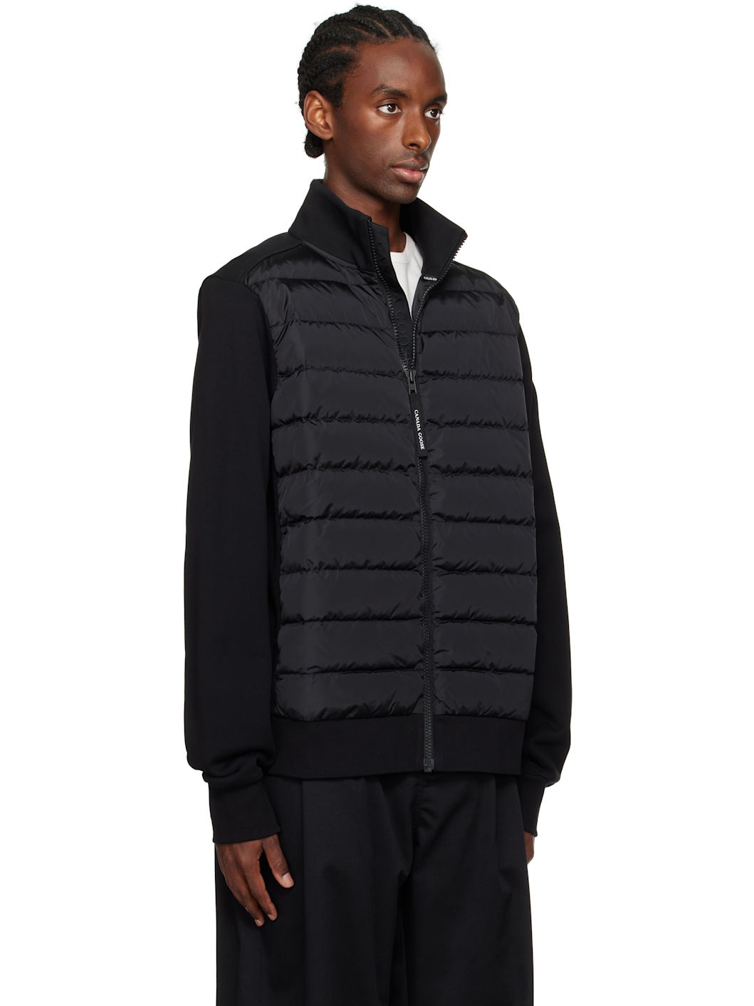 Black HyBridge Huron Full-Zip Down Jacket - 2