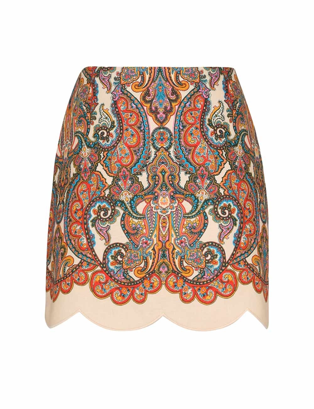 Ottie Scallop Mini Skirt - 1