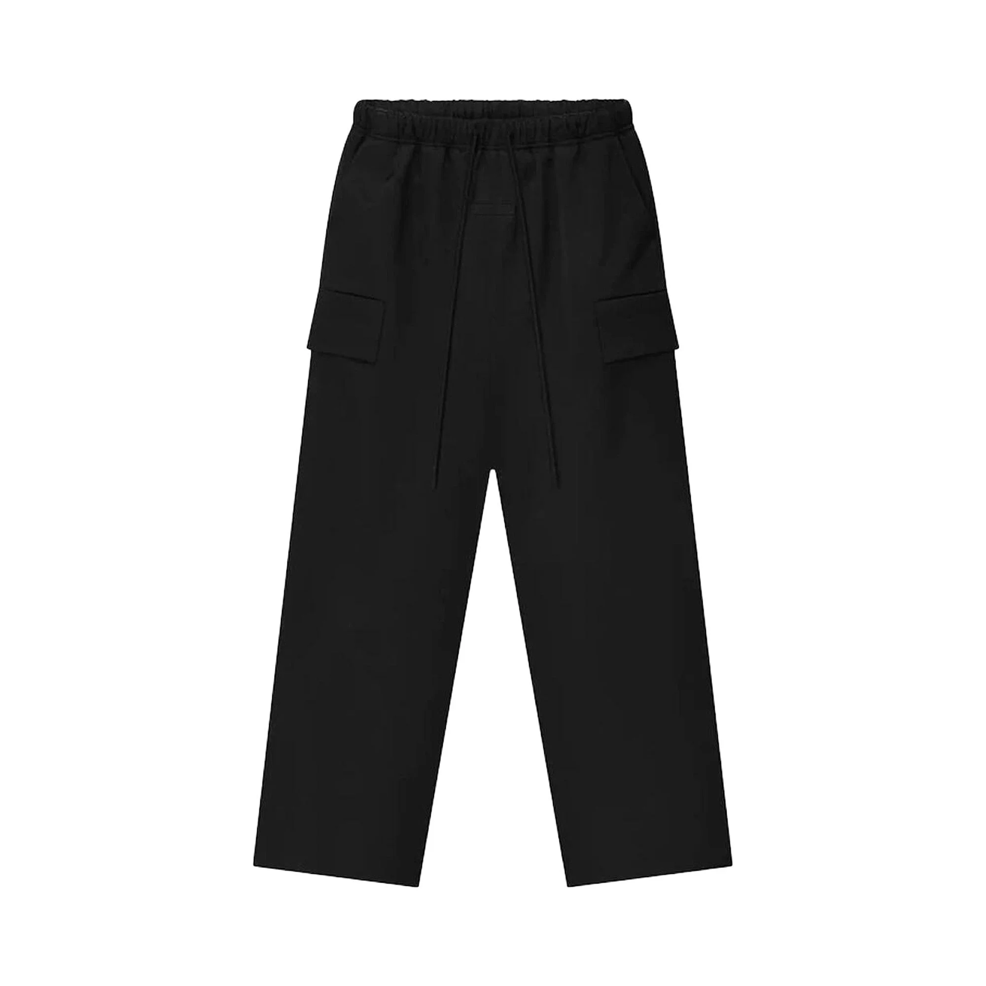 Fear of God Essentials Bonded Satin Field Pants 'Vintage Black' - 1