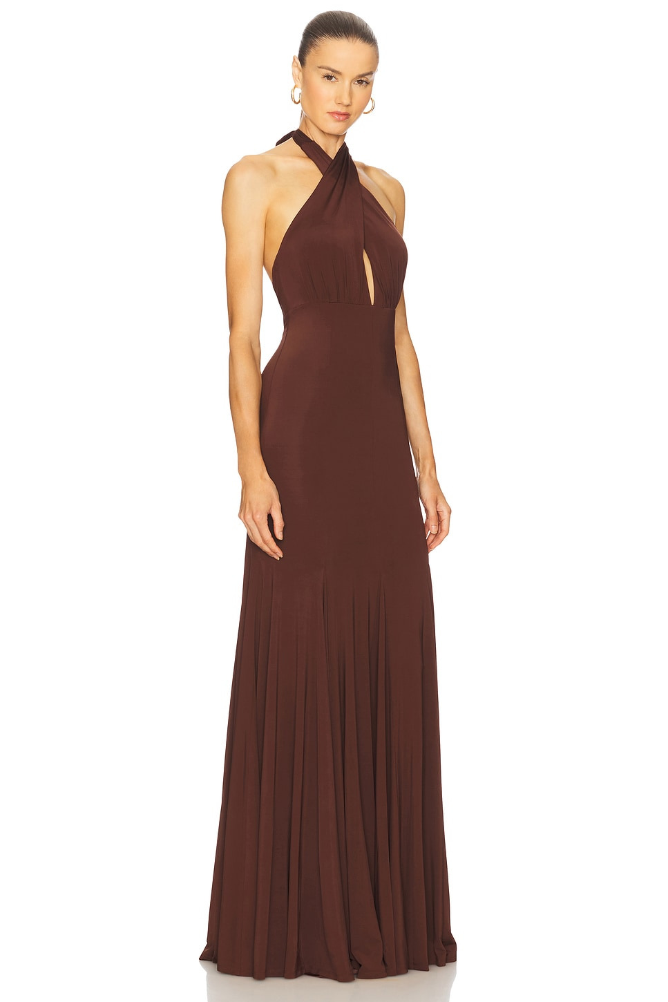 Evelina Halter Maxi Dress - 2