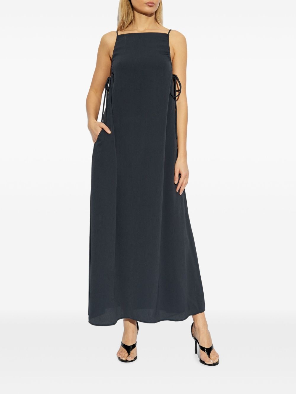 strap-detail maxi dress - 3