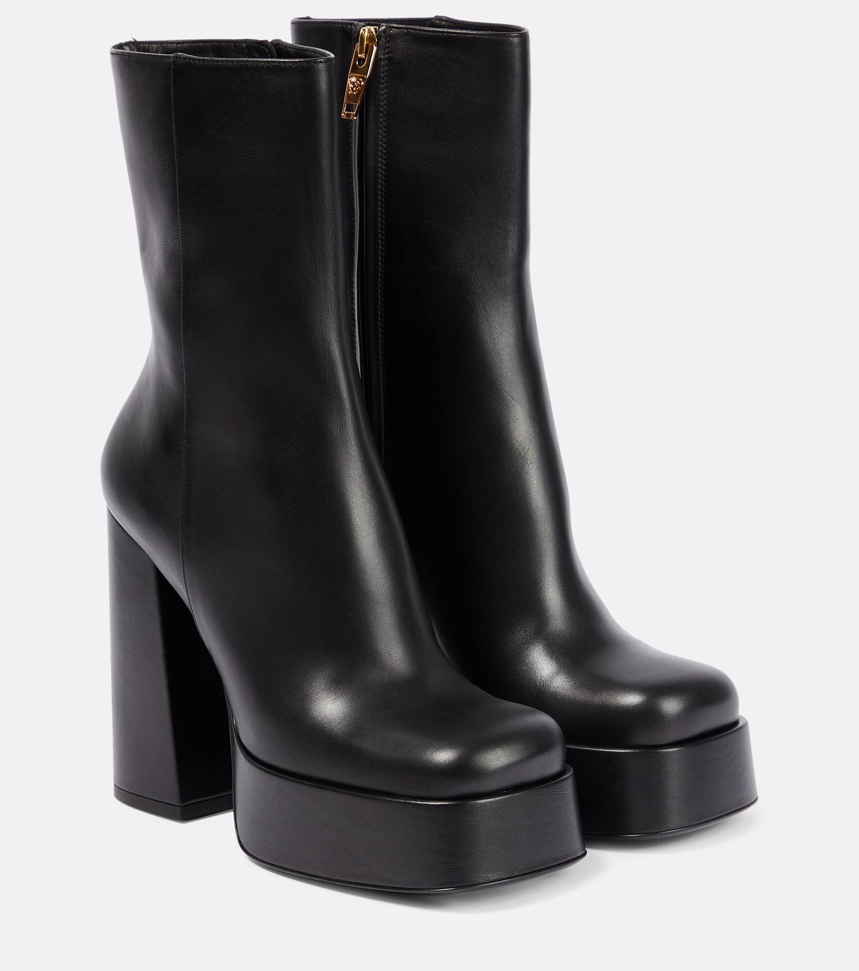 Medusa Aevitas leather platform boots - 1