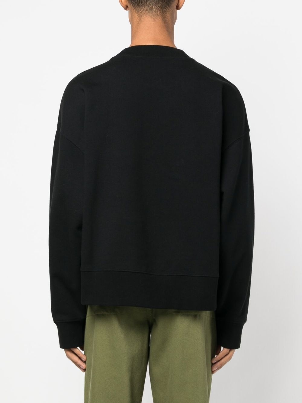 logo-print crew-neck sweatshirt - 4