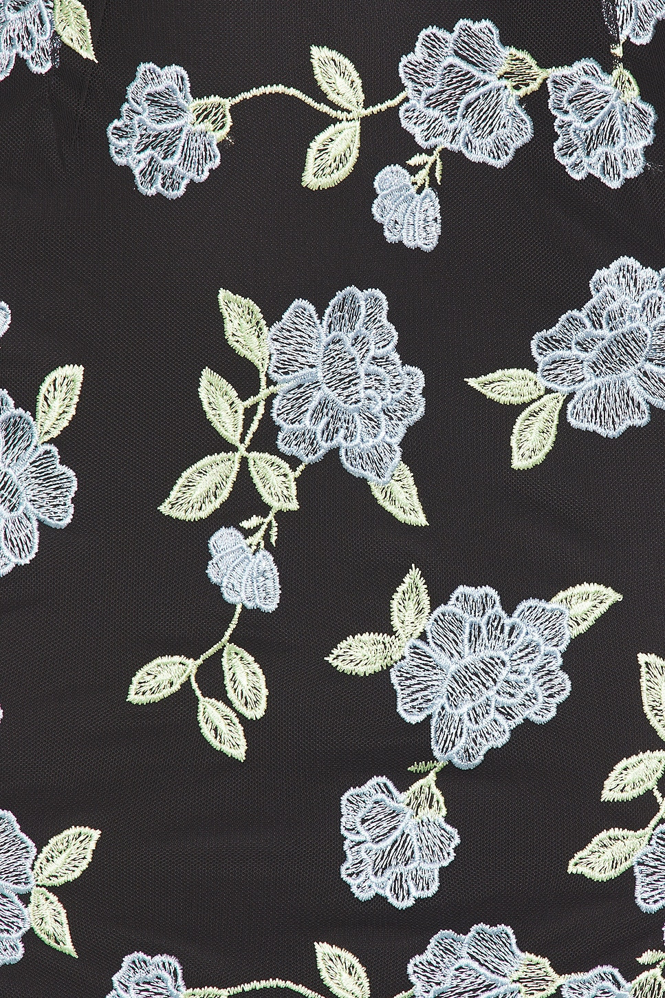 Flower Mesh Tube Dress - 4