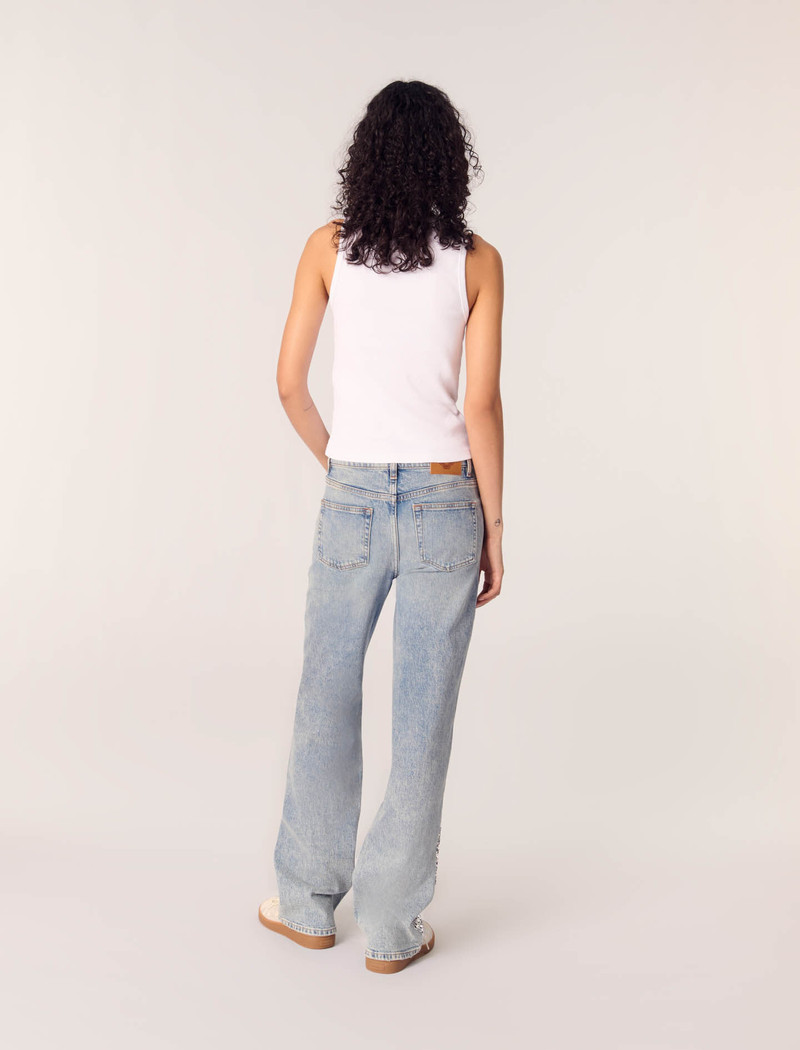Sequinned jeans 4