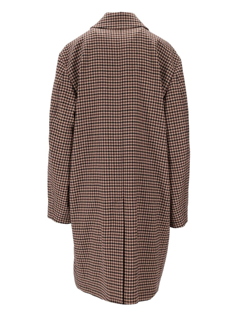 SAINT LAURENT Vichy checked mac coat outlook